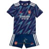 Officiële Voetbalshirt + Korte Broek Arsenal Derde 2021-22 - Kids